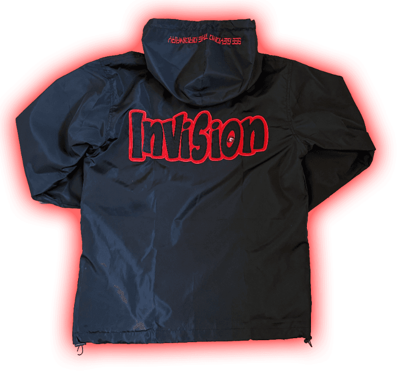 Hyper Red Windbreaker